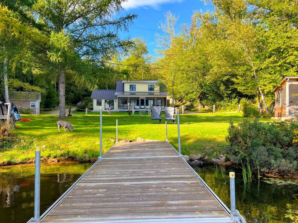 91Wr Lake Vibes And Views At This Waterfront Home In The The White Mountains! Rest, Relax, Explore! Whitefield Exterior photo